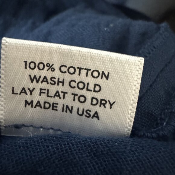 Ocean + Main Blue Gauze 100% Cotton Maxi Dress With Pockets Size 2X NWT - Picture 4 of 9